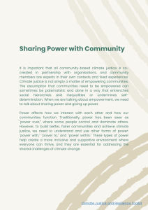 Sharing Power with Community (1)